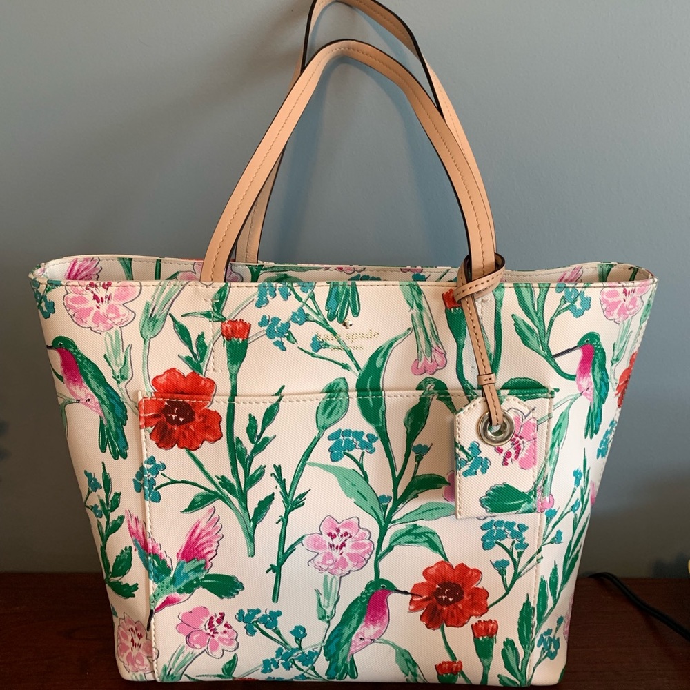 Kate Spade Hummingbird Tote (Medium)